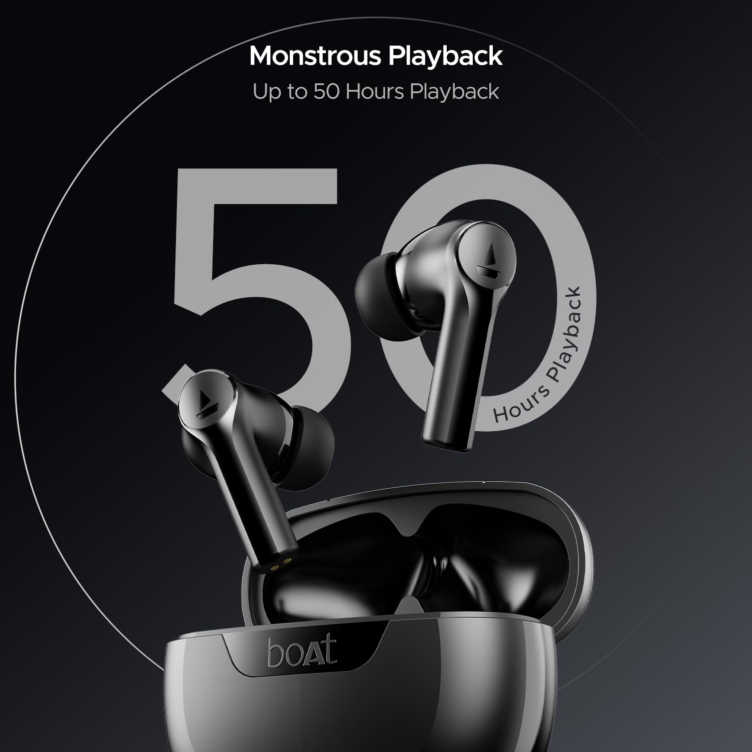 boAt Airdopes 300 TWS Ear Buds Wireless Earphones with mic